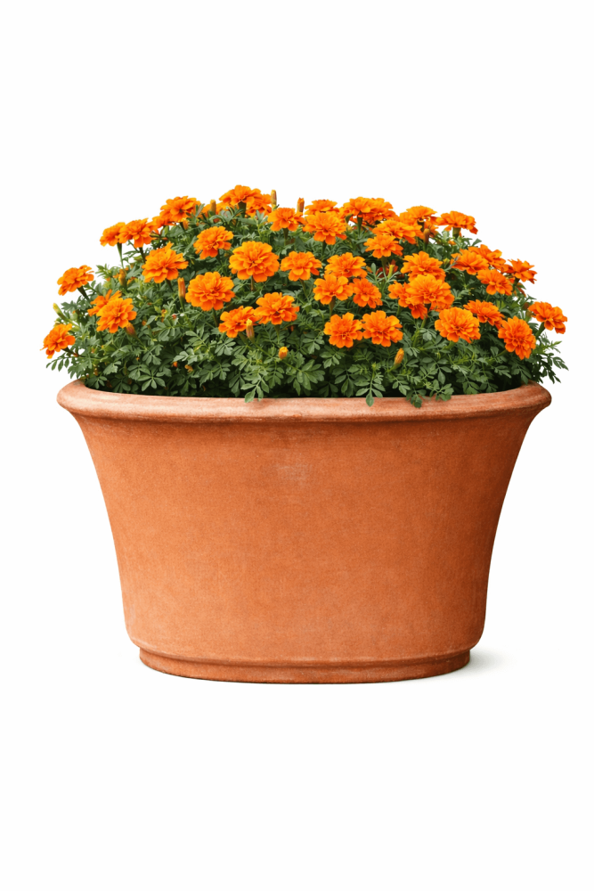 Grande Poterie de plantation haut de gamme en terracotta d’Impruneta résistante au gel